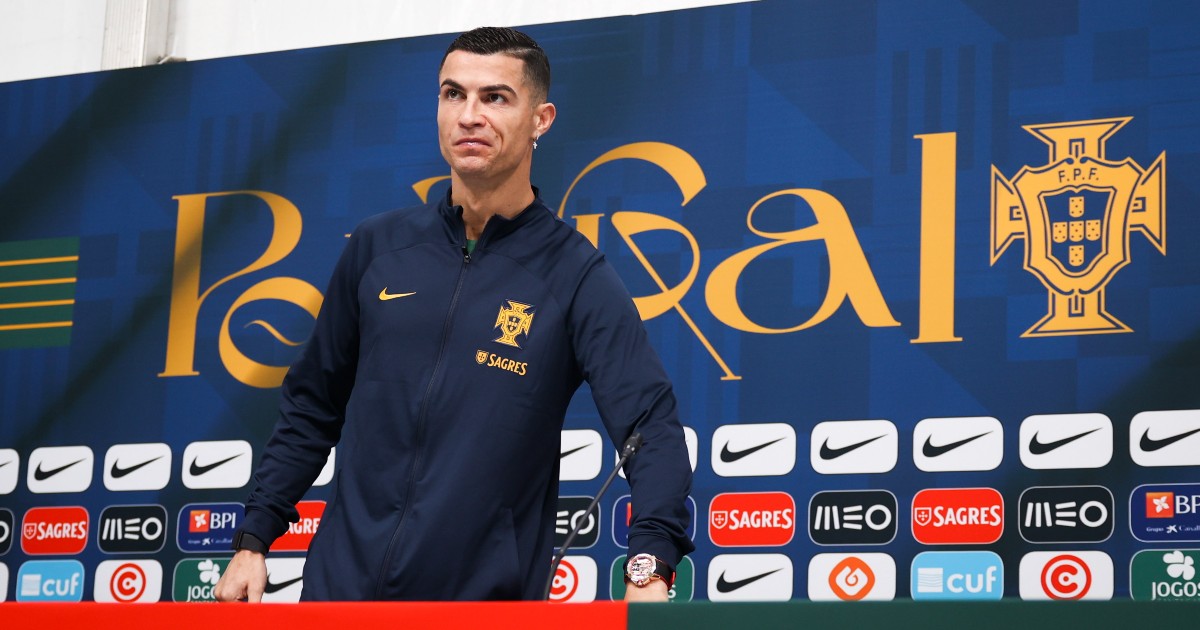 Ronaldo falha treino de Portugal a dois dias do jogo com Coreia do Sul