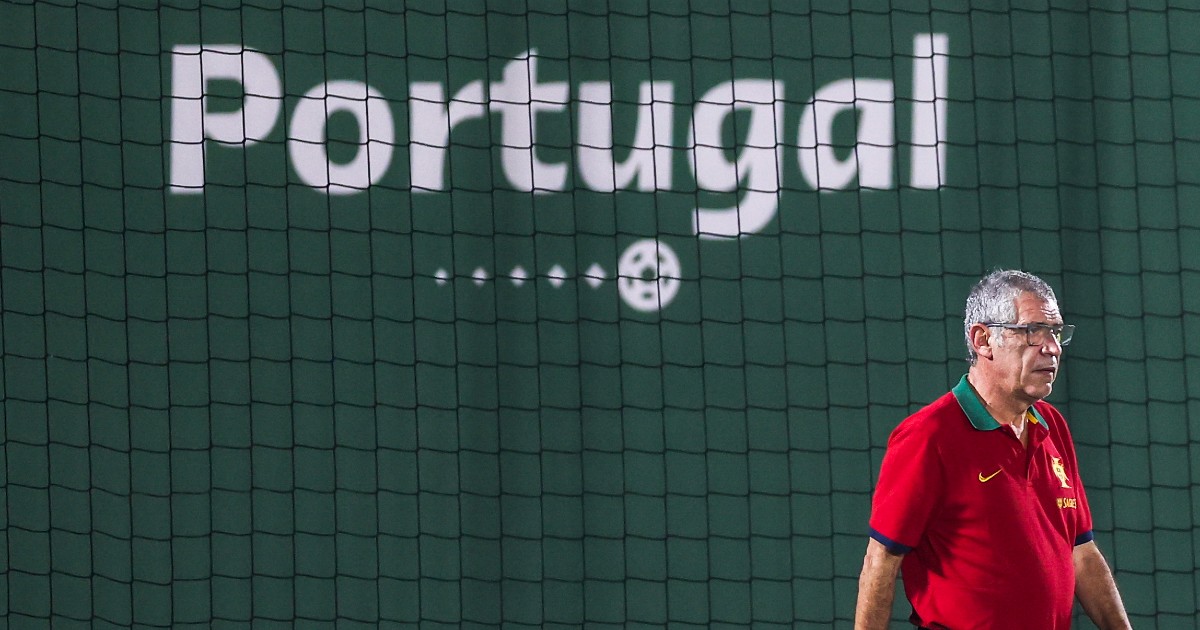 Portugal contou com 12 jogadores no treino desta manhã no Catar